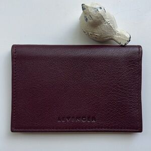 Levenger Genuine Leather Magnetic Card Case New Without Tag 🏷️